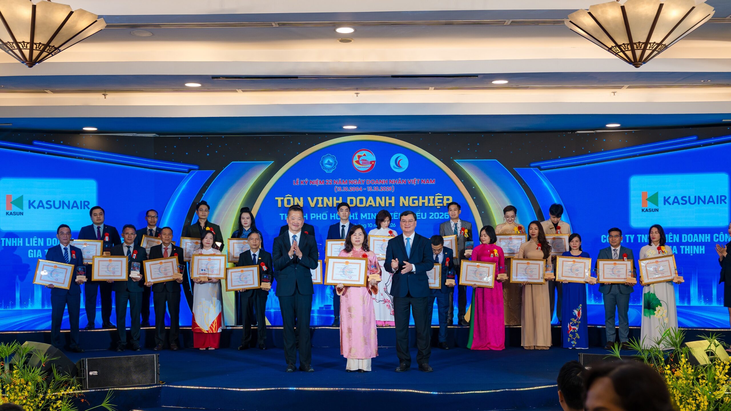KASUNAIR nhận giải thưởng Doanh nghiệp TP.HCM tiêu biểu năm 2026